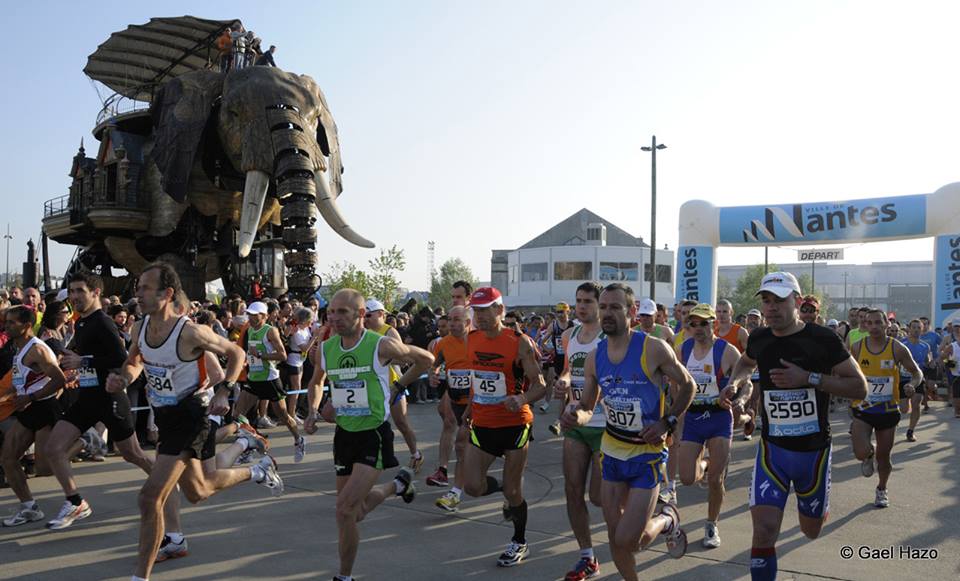 Poiron Dabin au Marathon de Nantes