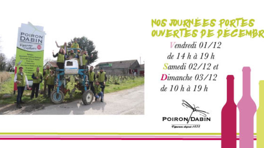 Bientôt nos portes ouvertes de décembre !!!